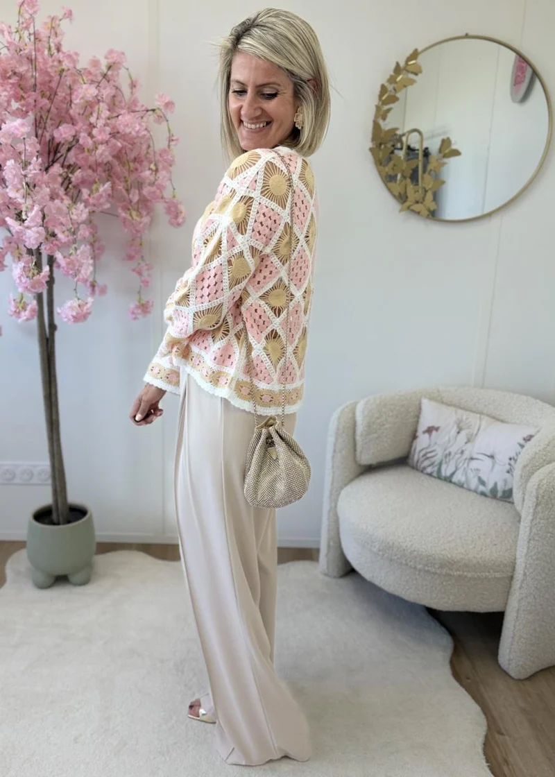 Pull Kloé rose
