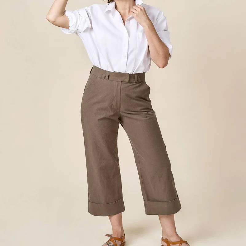 PATRON DE COUTURE PDF | Pantalon Rika | Closet Core | BILINGUE (FR/EN)