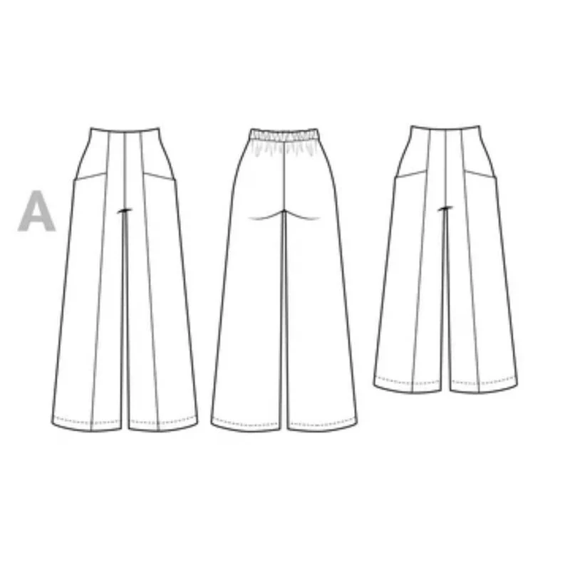 PATRON DE COUTURE PDF | Pantalon & shorts Pietra | Closet Core