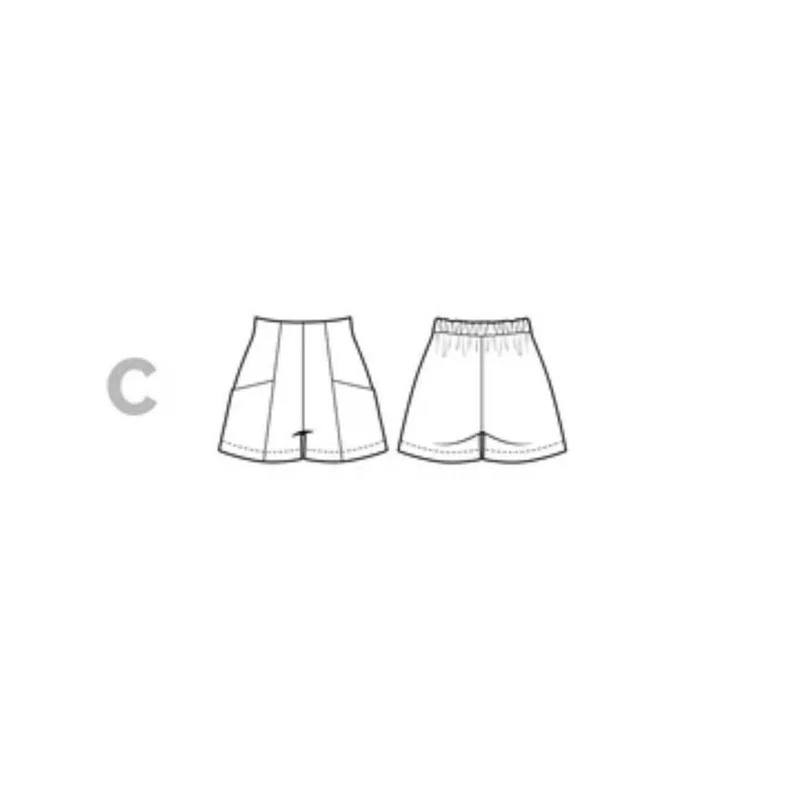 PATRON DE COUTURE PDF | Pantalon & shorts Pietra | Closet Core