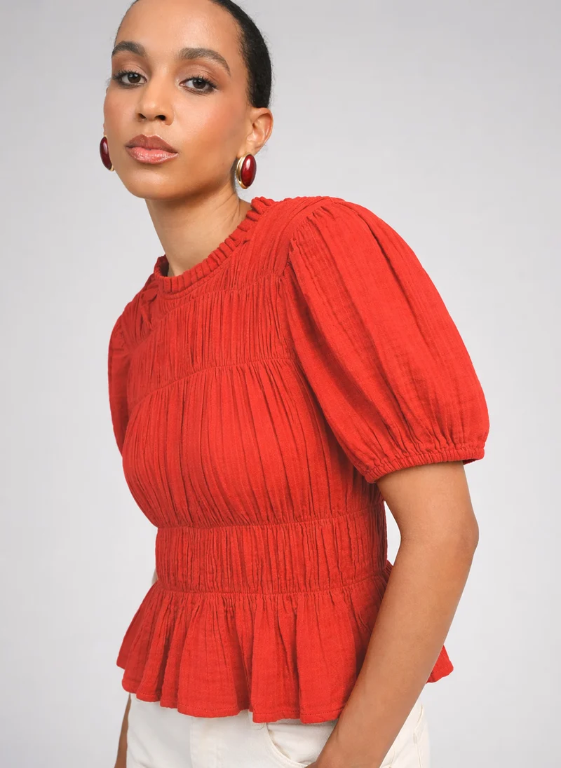 TOP SIZAYA rouge