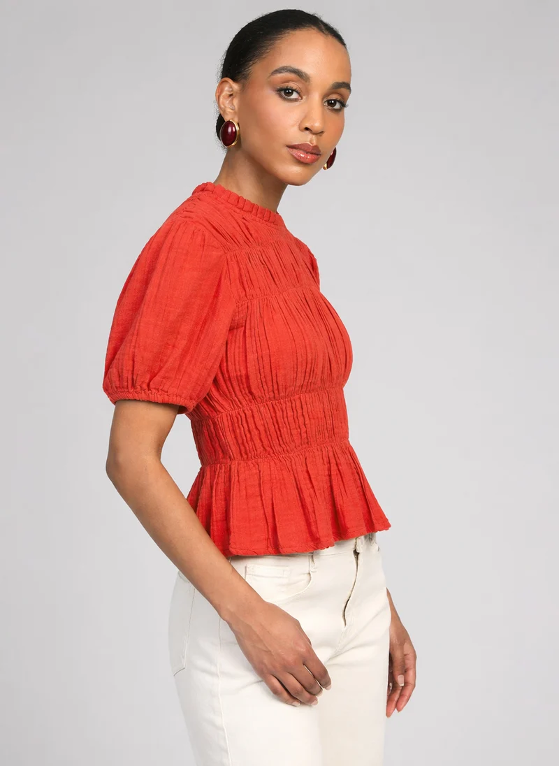 TOP SIZAYA rouge