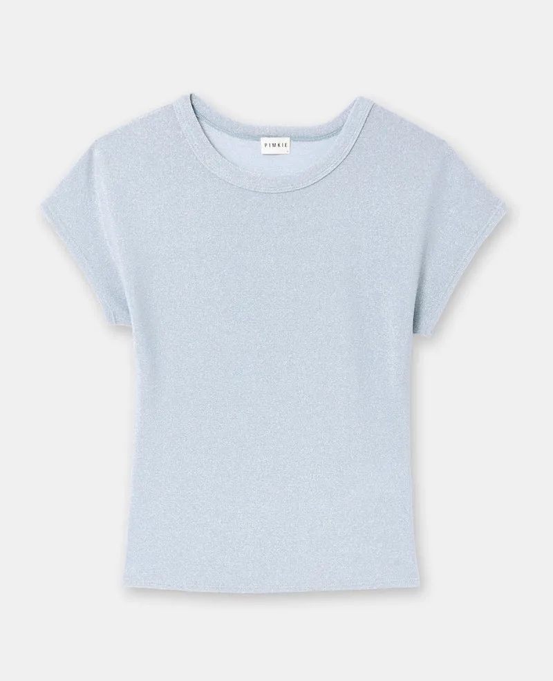 T-shirt ajusté avec lurex