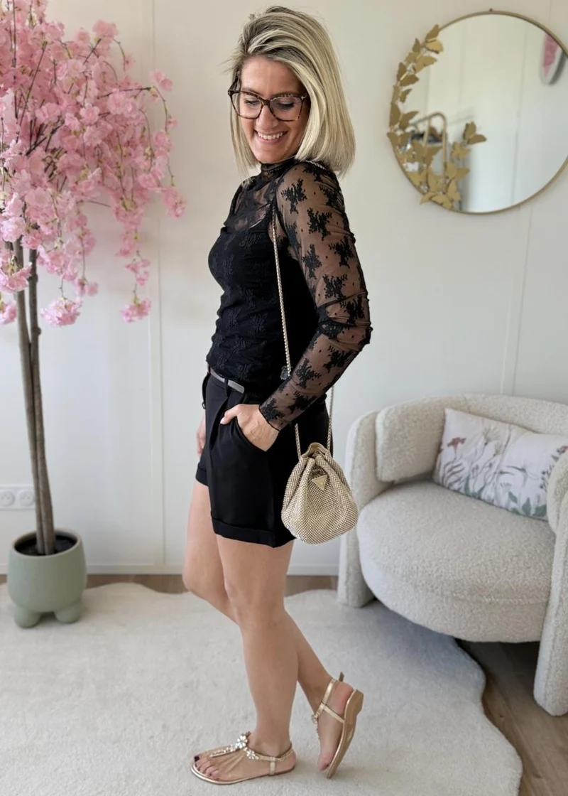Top Malvina noir