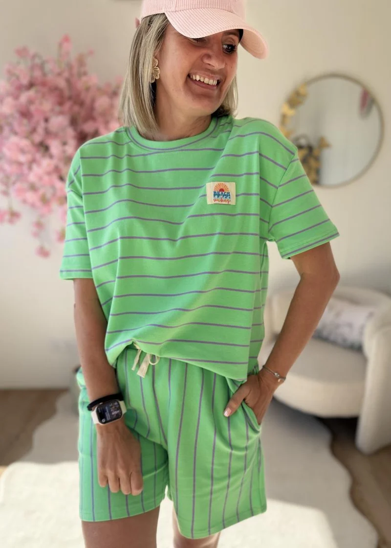 Ensemble beach vert