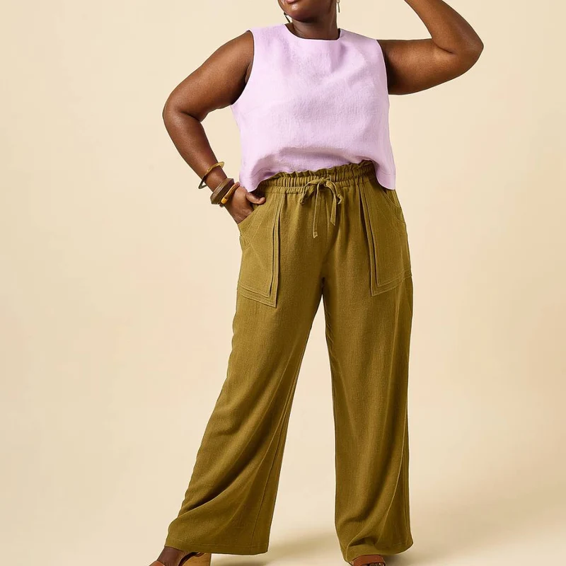 PATRON DE COUTURE PDF | Pantalon et short Sepia | Closet Core | BILINGUE (FR/EN)