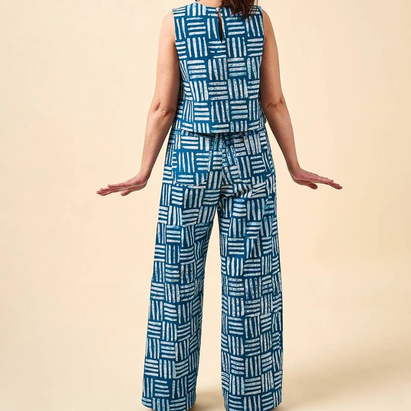 PATRON DE COUTURE PDF | Pantalon et short Sepia | Closet Core | BILINGUE (FR/EN)