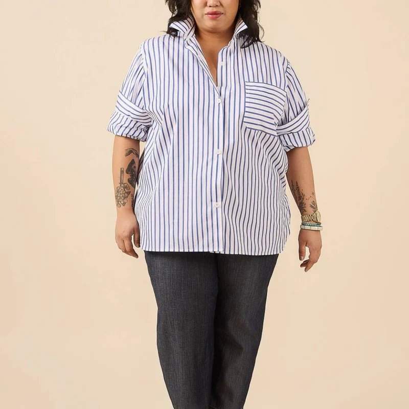 PATRON DE COUTURE PDF | Chemise Jenna Button-Up | Closet Core