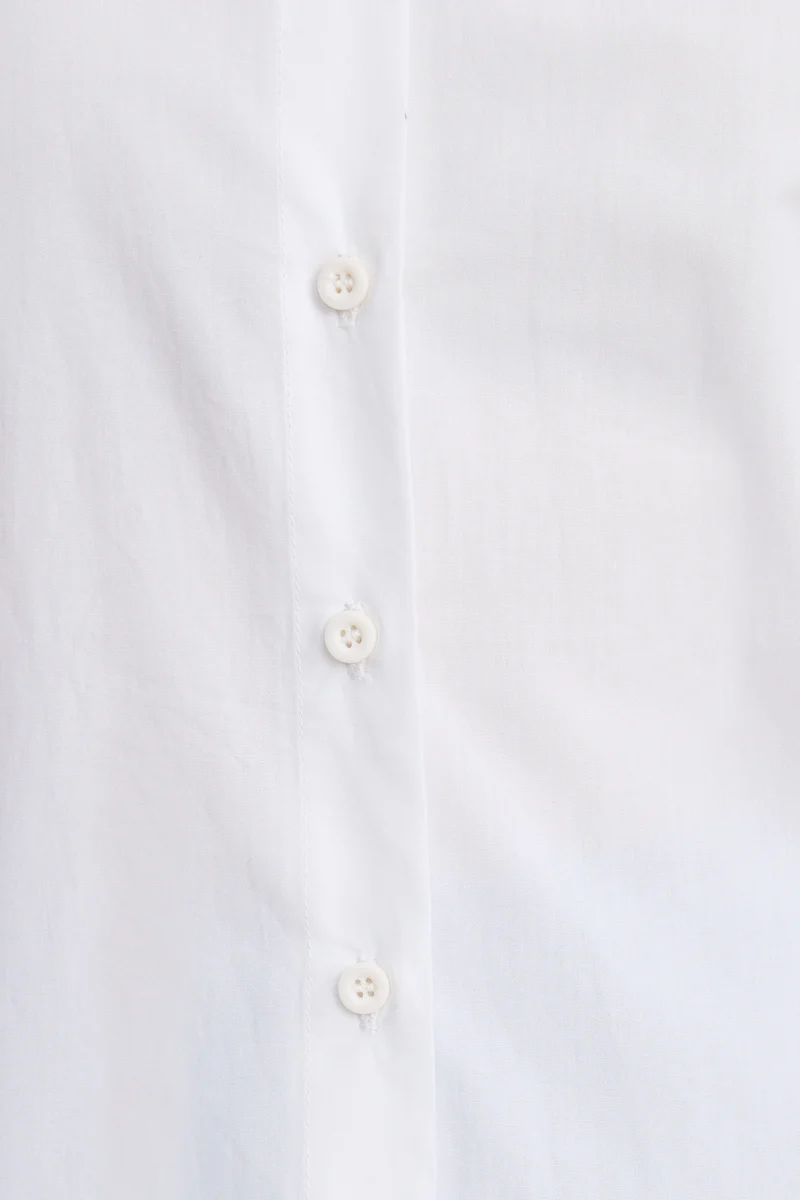 Cannu|100% Cotton Puff Sleeve Shirt