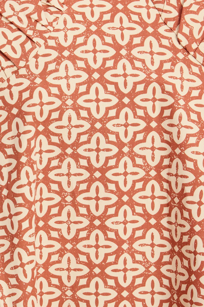 Saona|100% Cotton Peplum Top