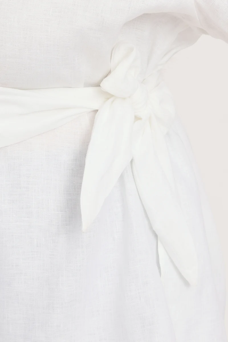 Amaeli|100% Cotton Tie-Up Wrap Shirt