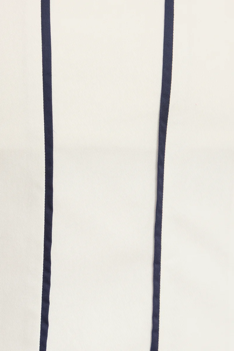 Ordh|100% Cotton Panelled Midaxi Dress