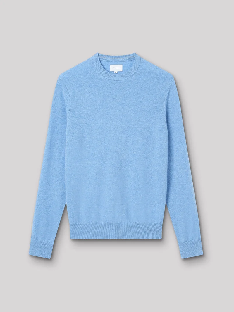 Pull col rond en cachemire