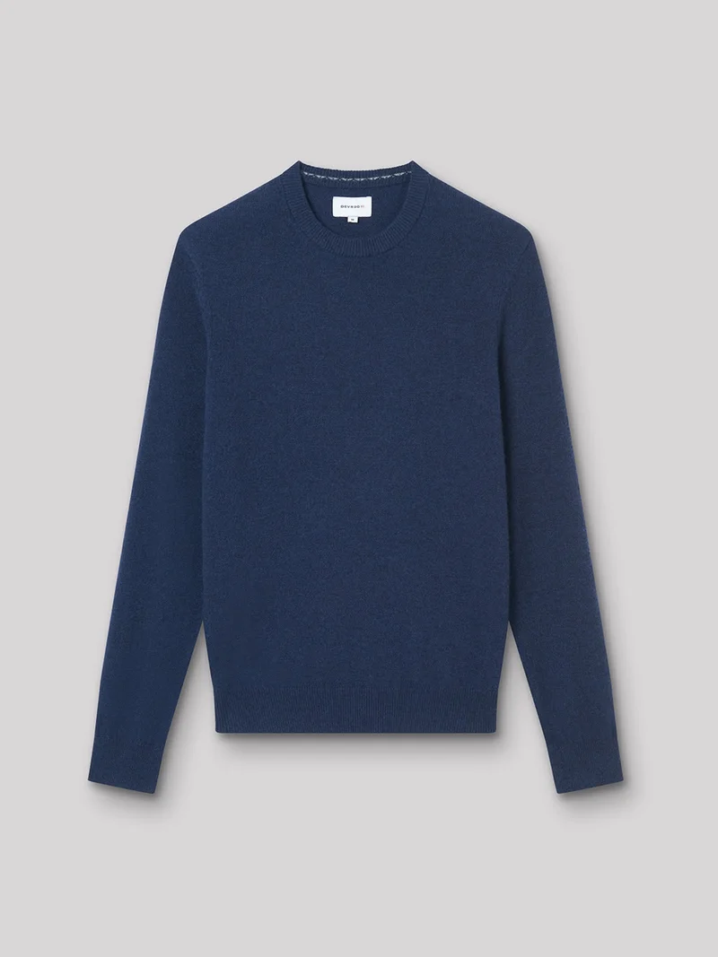 Pull col rond en cachemire