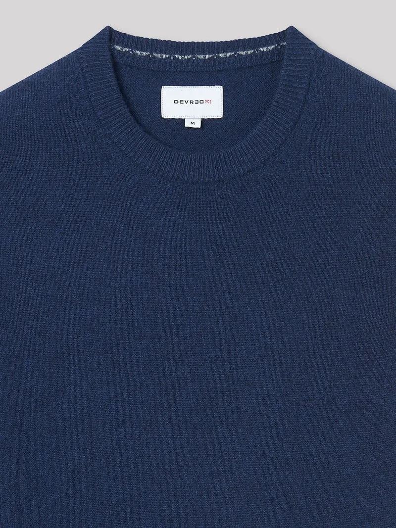 Pull col rond en cachemire