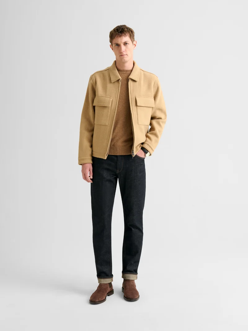 Pull col rond en cachemire