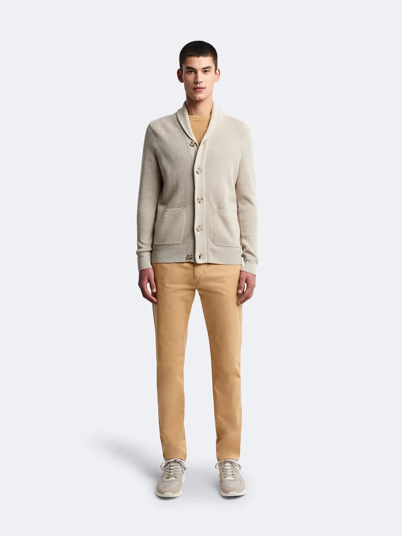 Pull col rond en coton
