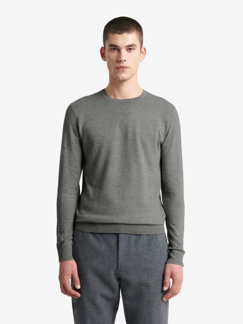 Pull à col rond 100% viscose certifiée
