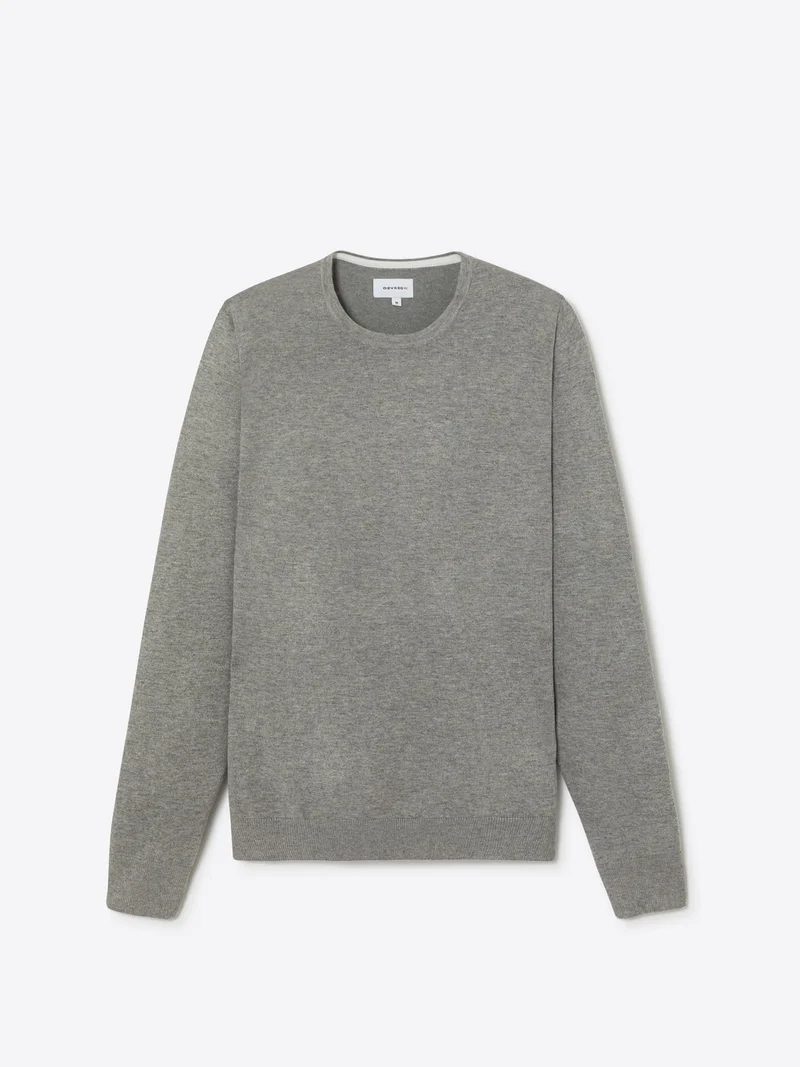 Pull à col rond 100% viscose certifiée
