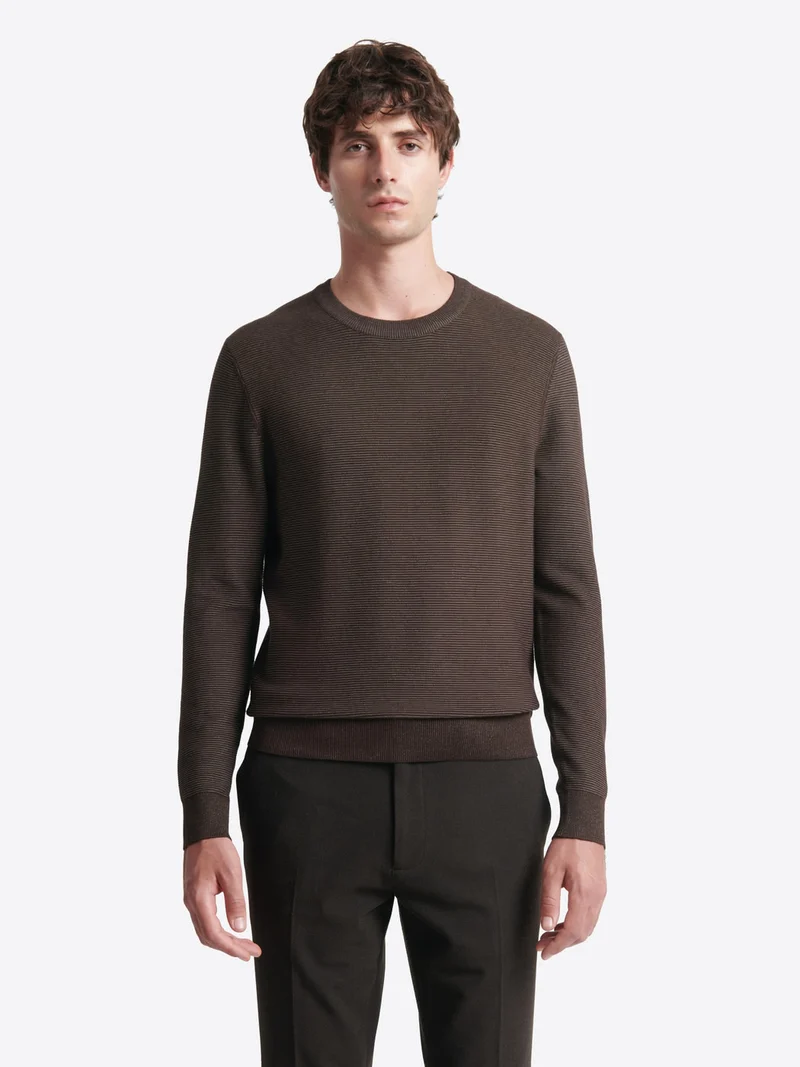 Pull à col derby 100% viscose certifiée