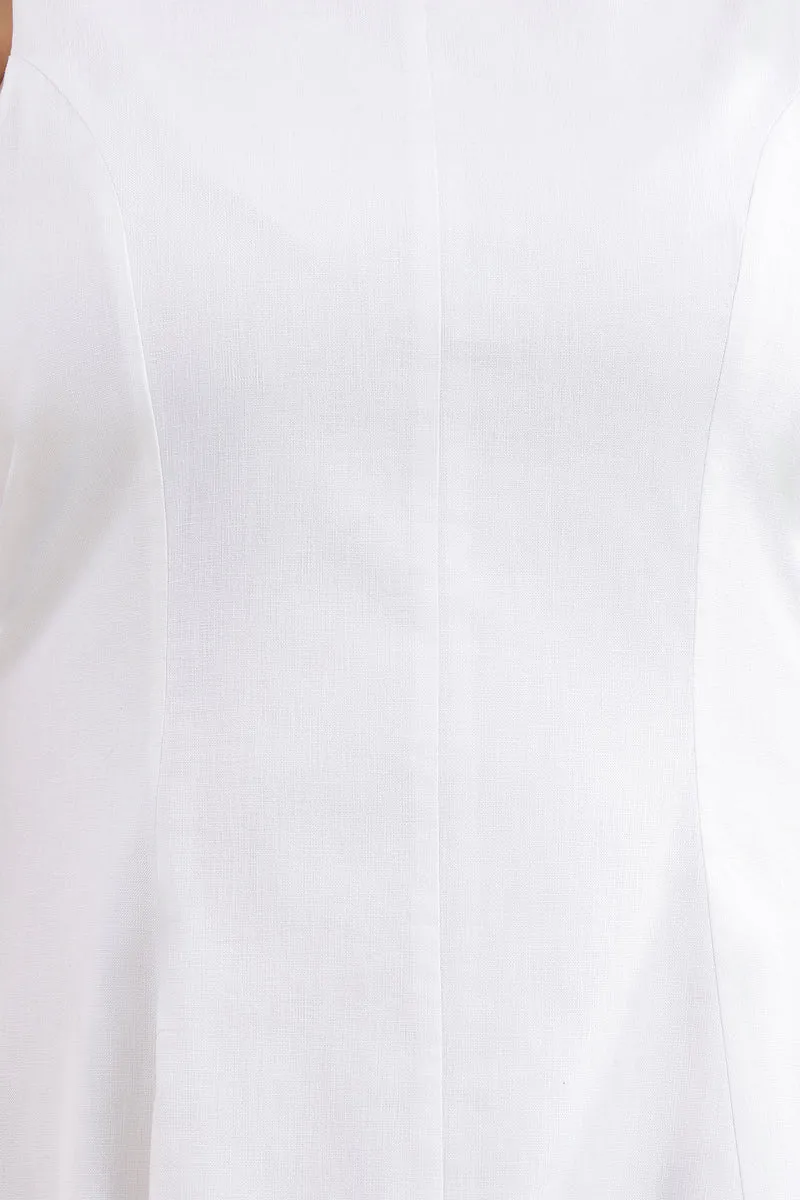 Beiel|Cotton Aline Dress With Fitted Body