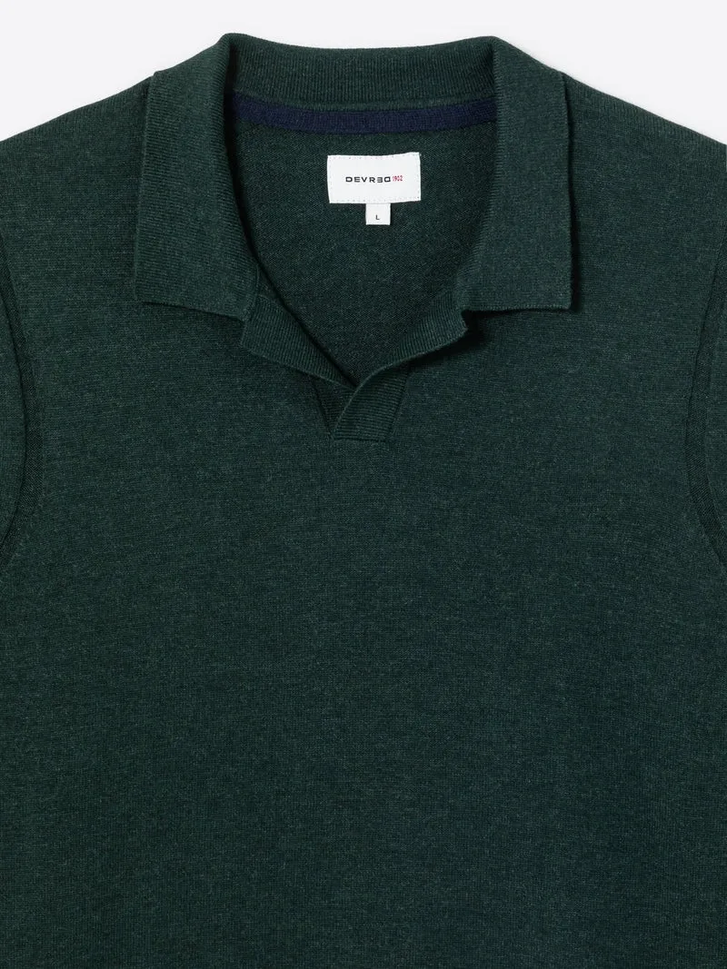 Pull à col derby en coton mélangé