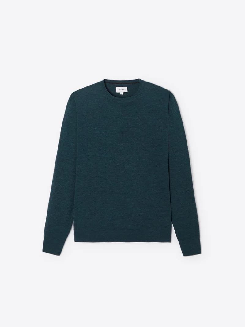Pull col rond 100% laine mérinos