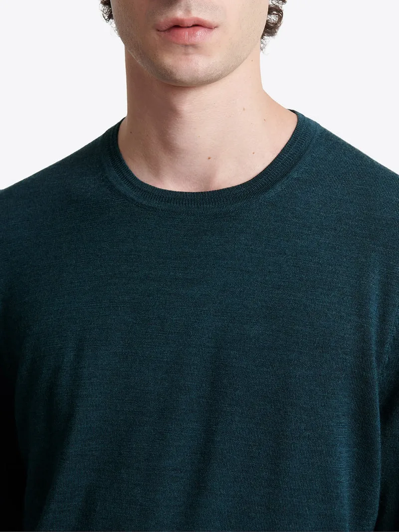 Pull col rond 100% laine mérinos