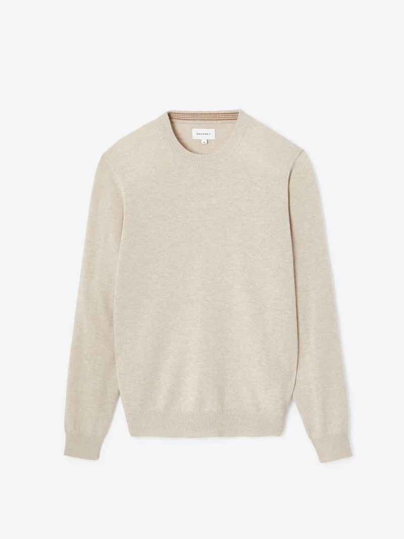 Pull col rond en cachemire