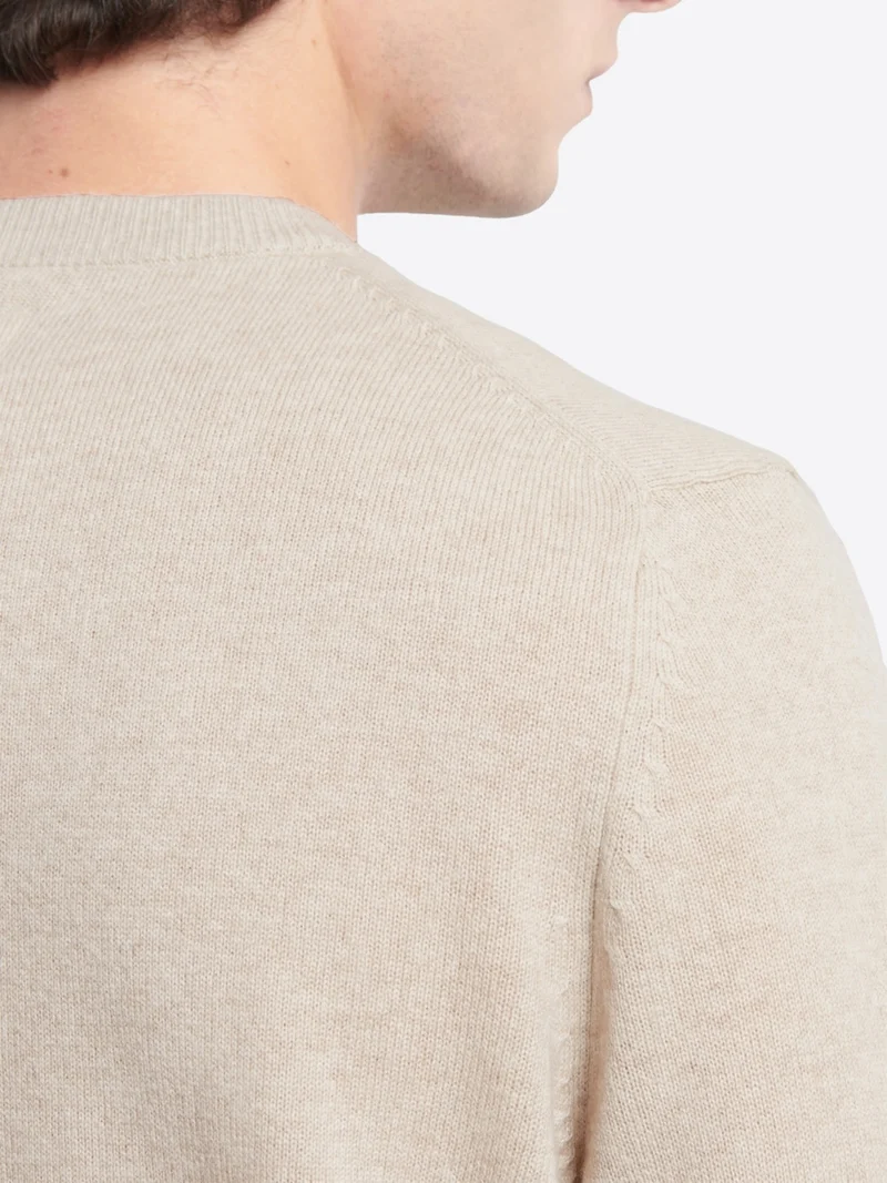 Pull col rond en cachemire