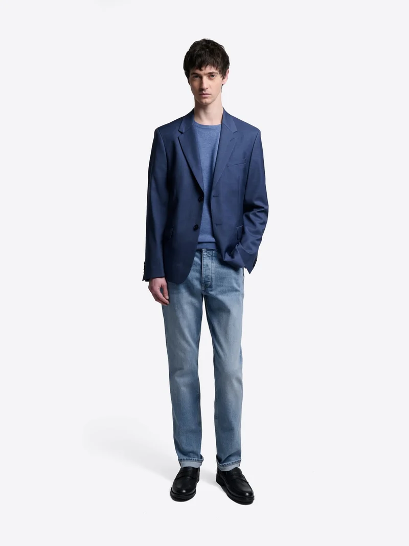 Pull col rond en viscose certifiée