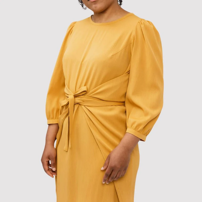 PATRON DE COUTURE PDF | Robe portefeuille, robe chasuble et blouse Lilja | Named Clothing
