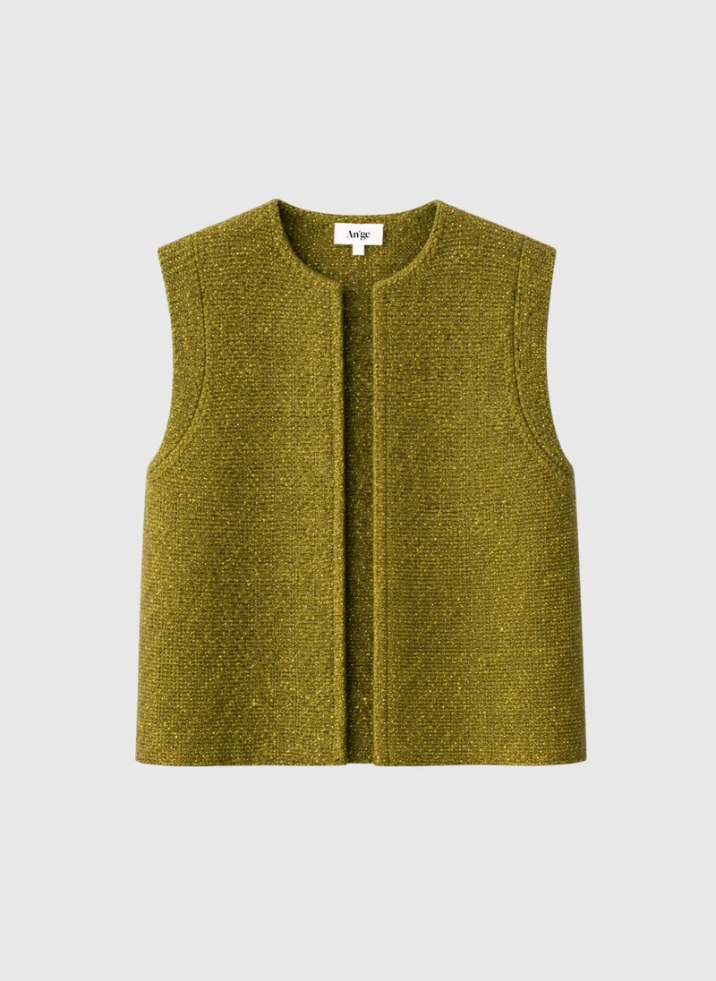 CARDIGAN SANS MANCHE LEGAYA cactus