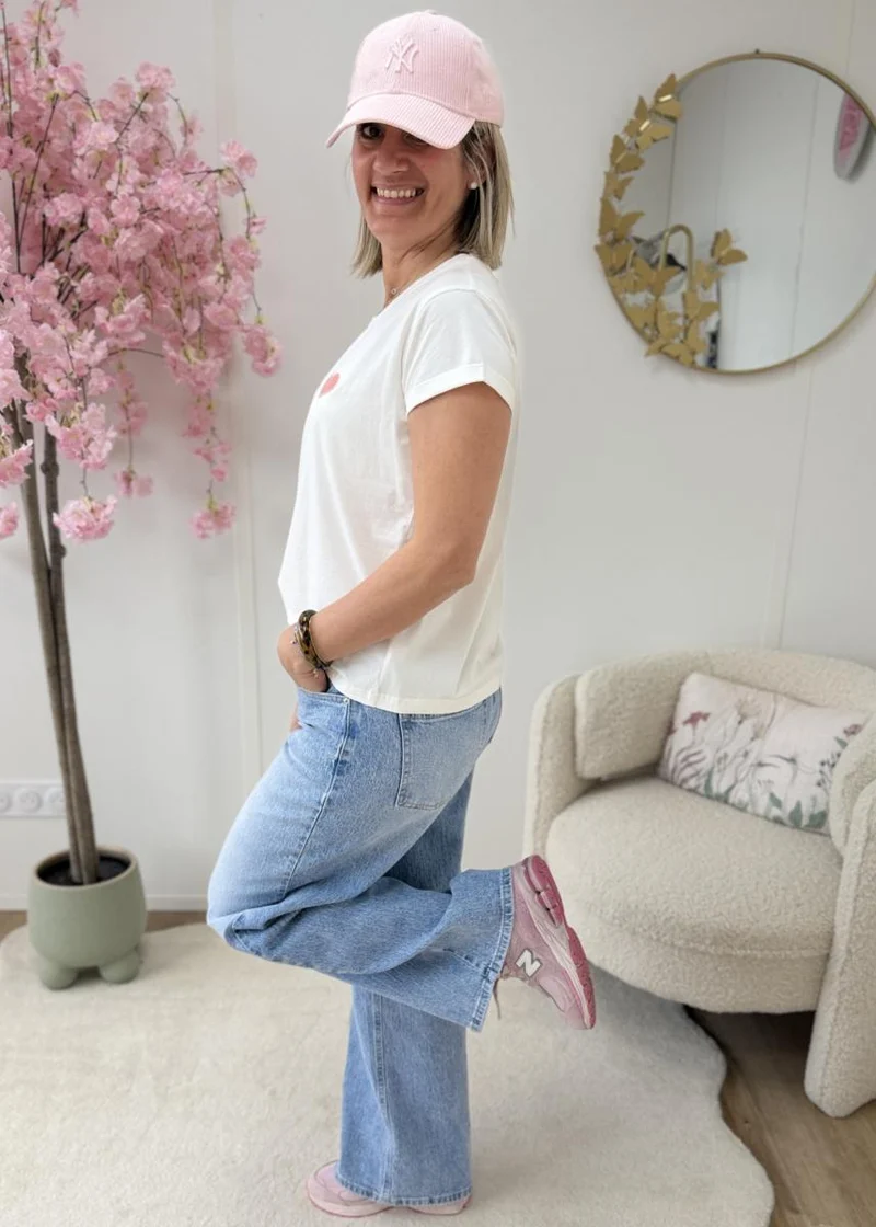 Tee shirt Aude rose