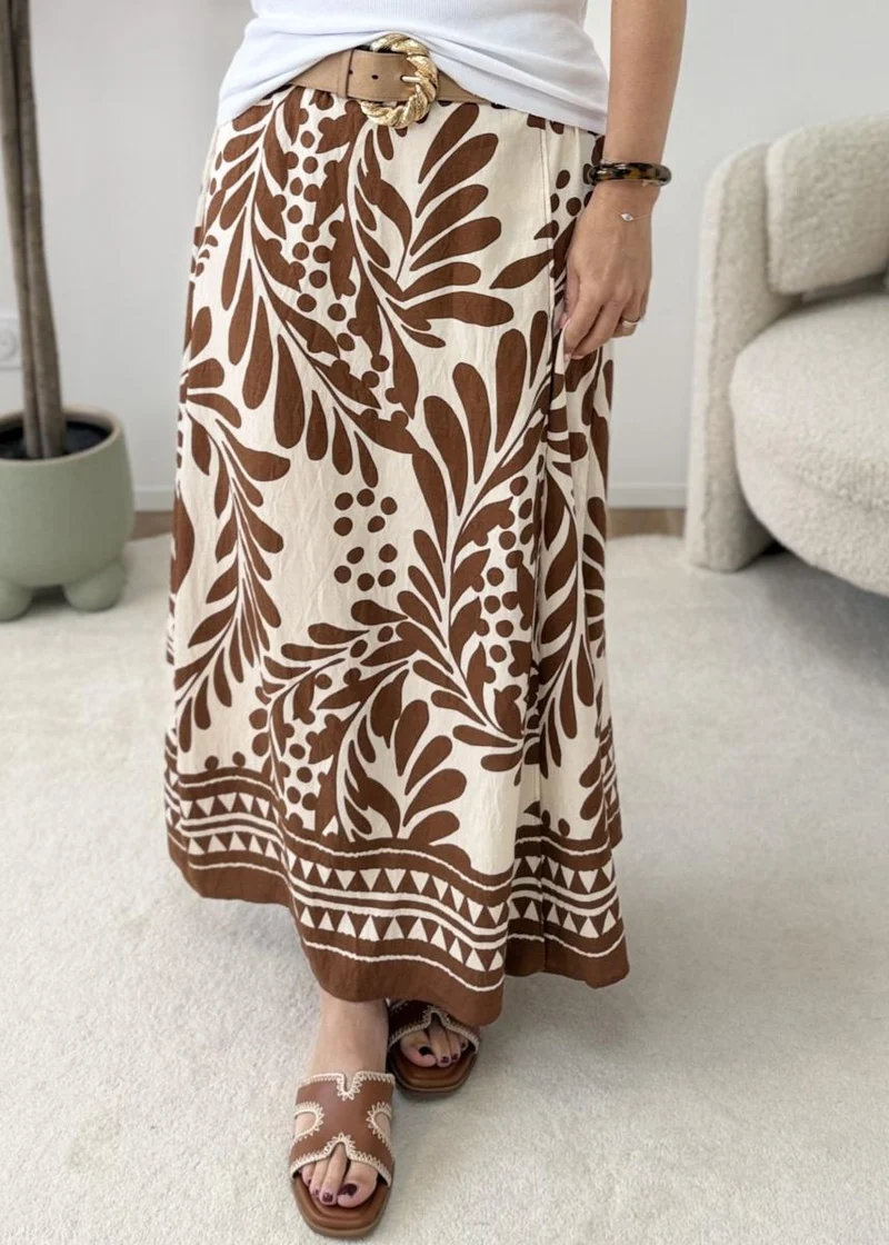 Jupe Victoire camel