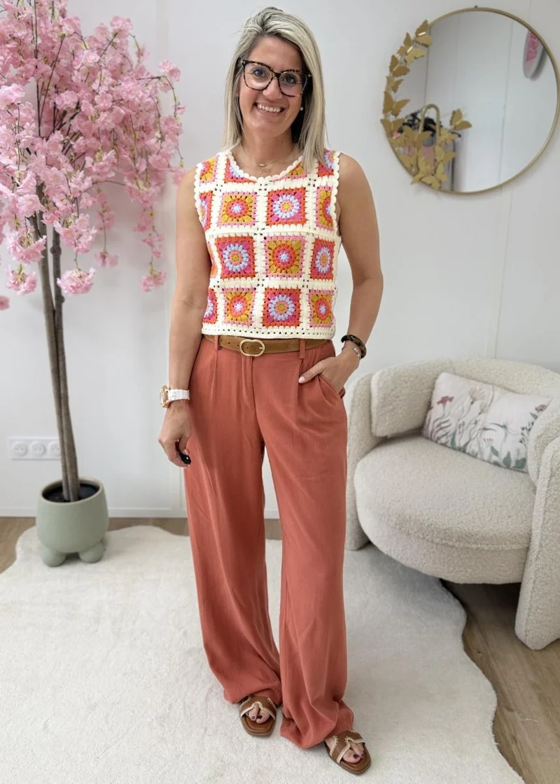 Top Aya terracotta