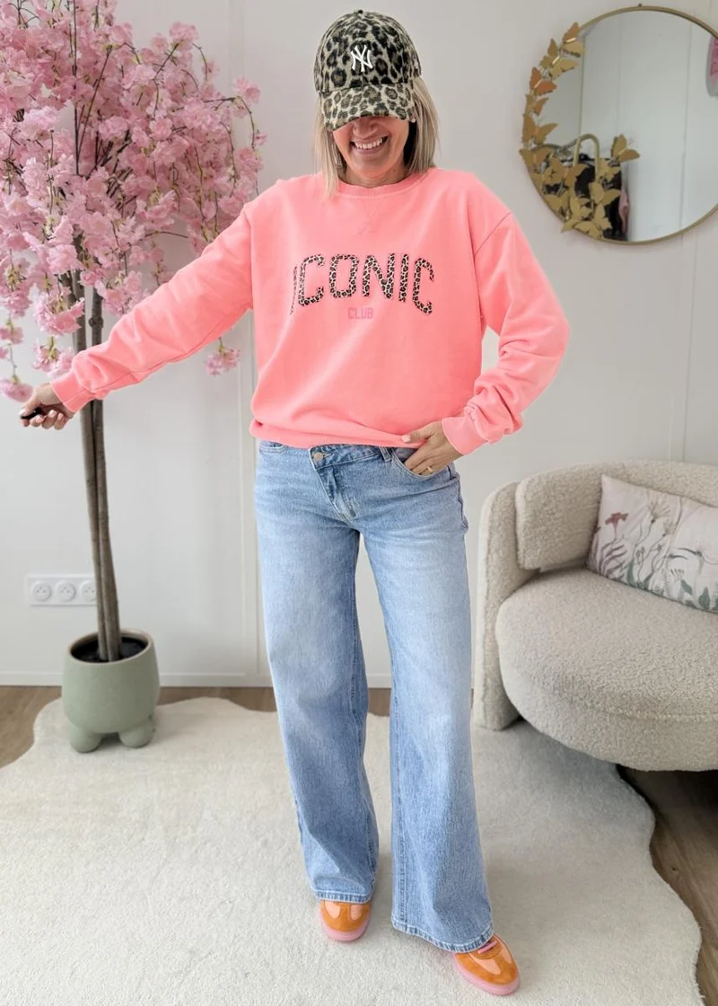 Sweat Logan corail