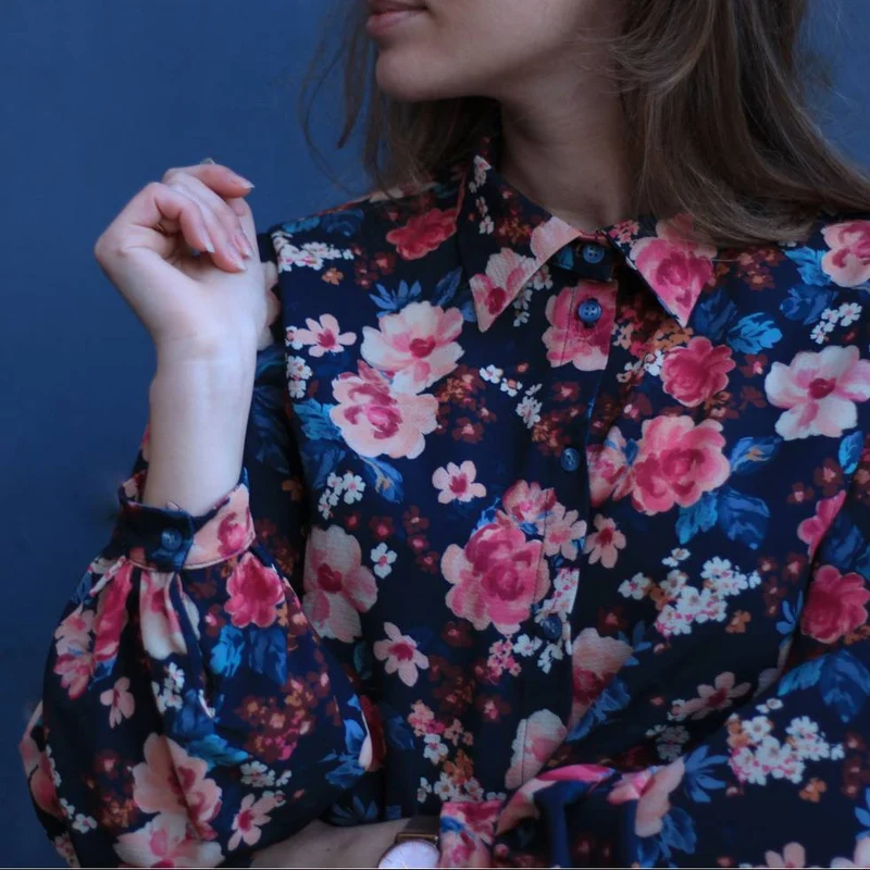 PATRON DE COUTURE PDF | Chemise Gaïa | Cha’Coud | BILINGUE (FR/EN)