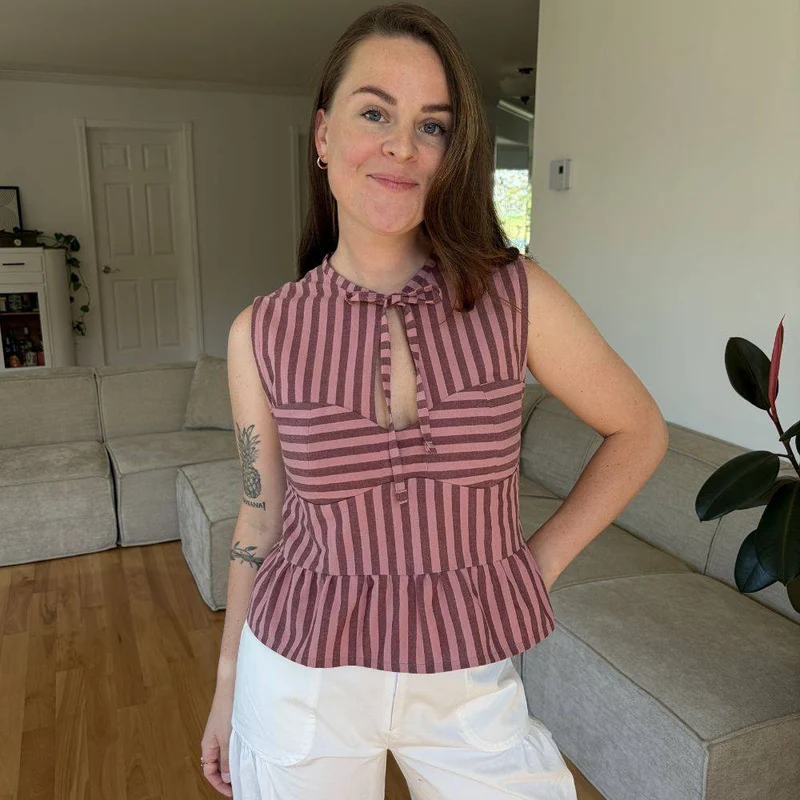 Tissé Teint | 100 % coton | Sun Stripes | Fableism