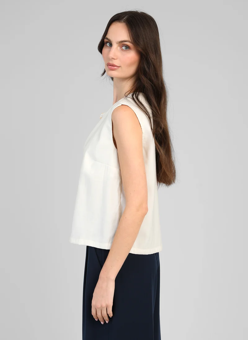 DEBARDEUR KOBA blanc casse