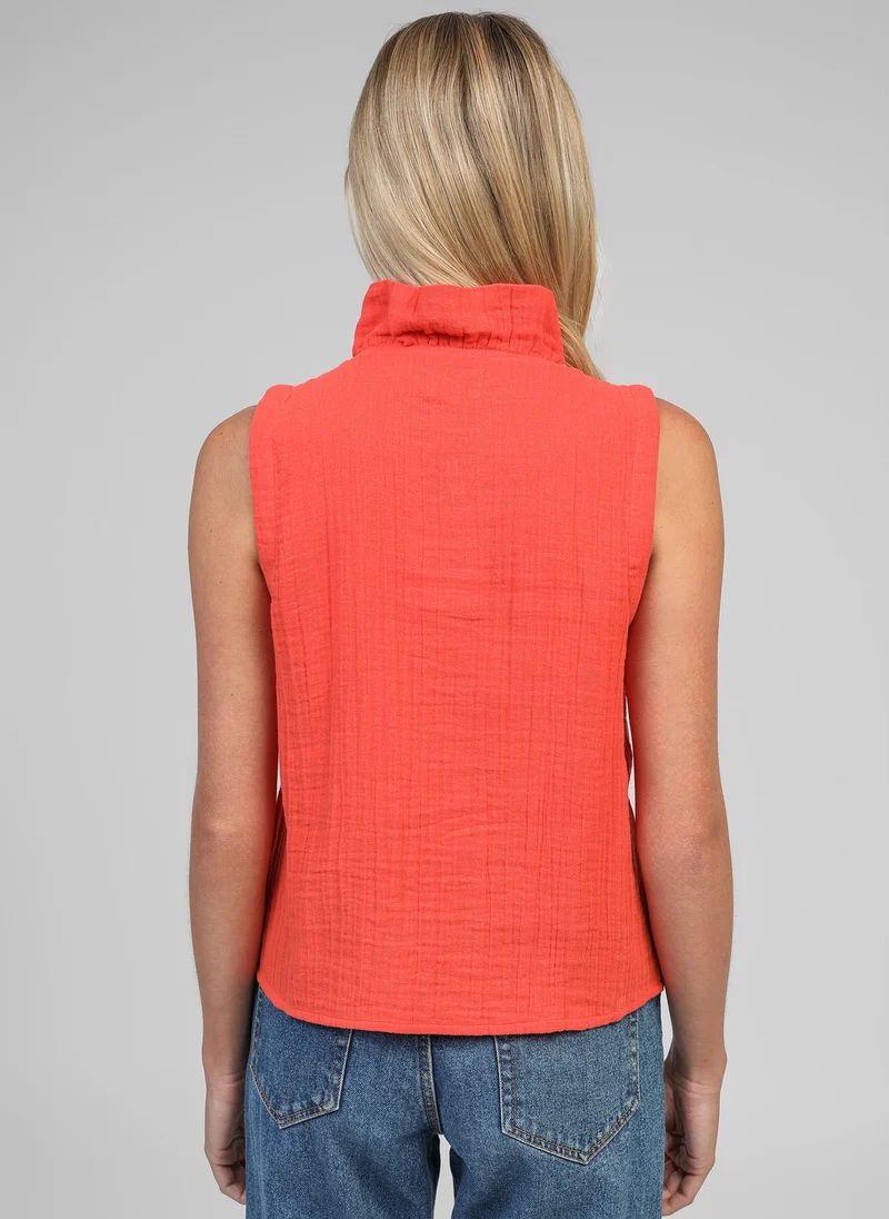 CHEMISE SILOE orange