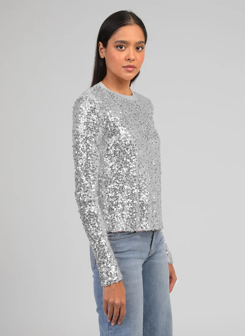 T-SHIRT ABELA gris