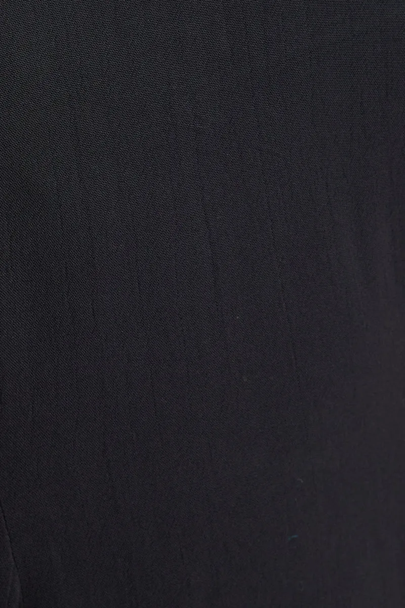 Issna|100% Viscose Godet Mini Dress