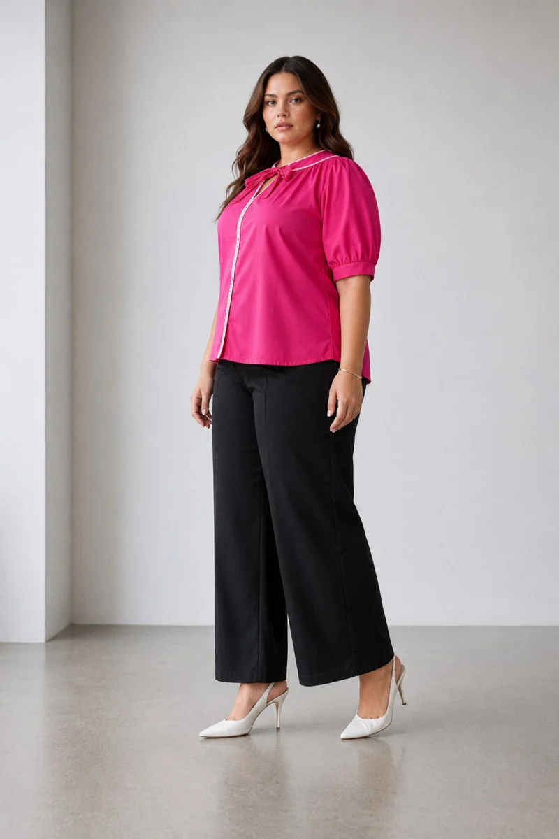 Zopa|Cotton Half Sleeves Tunic Top