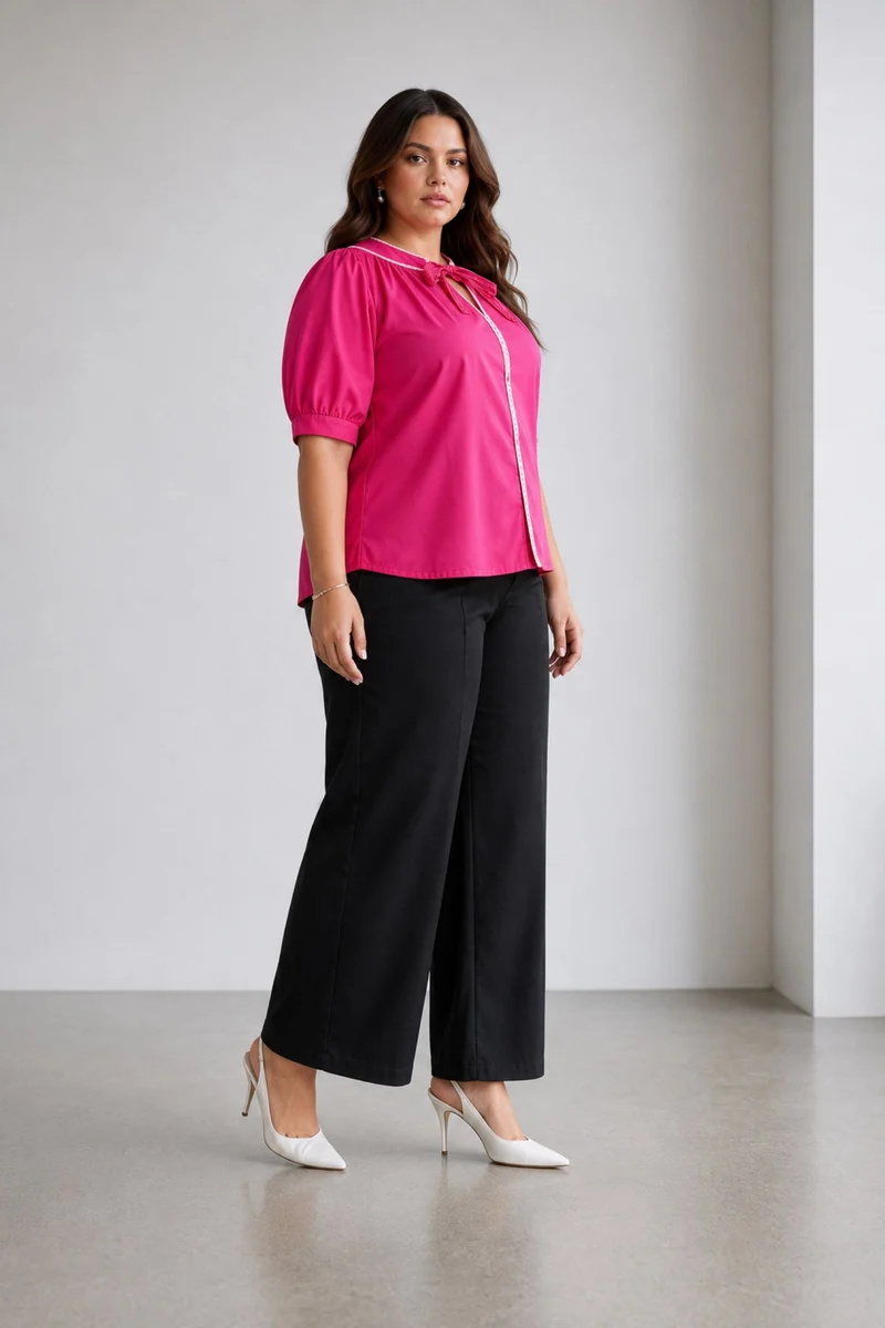 Zopa|Cotton Half Sleeves Tunic Top