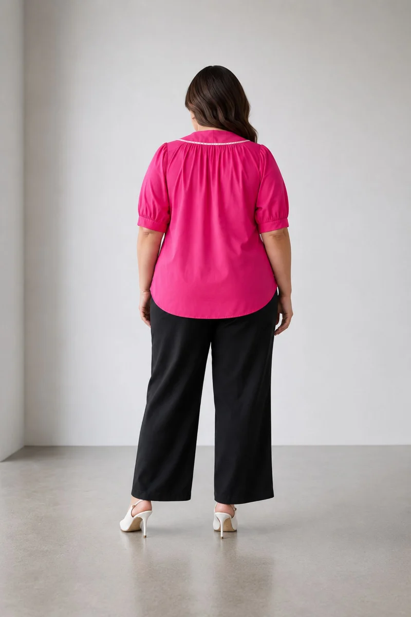 Zopa|Cotton Half Sleeves Tunic Top