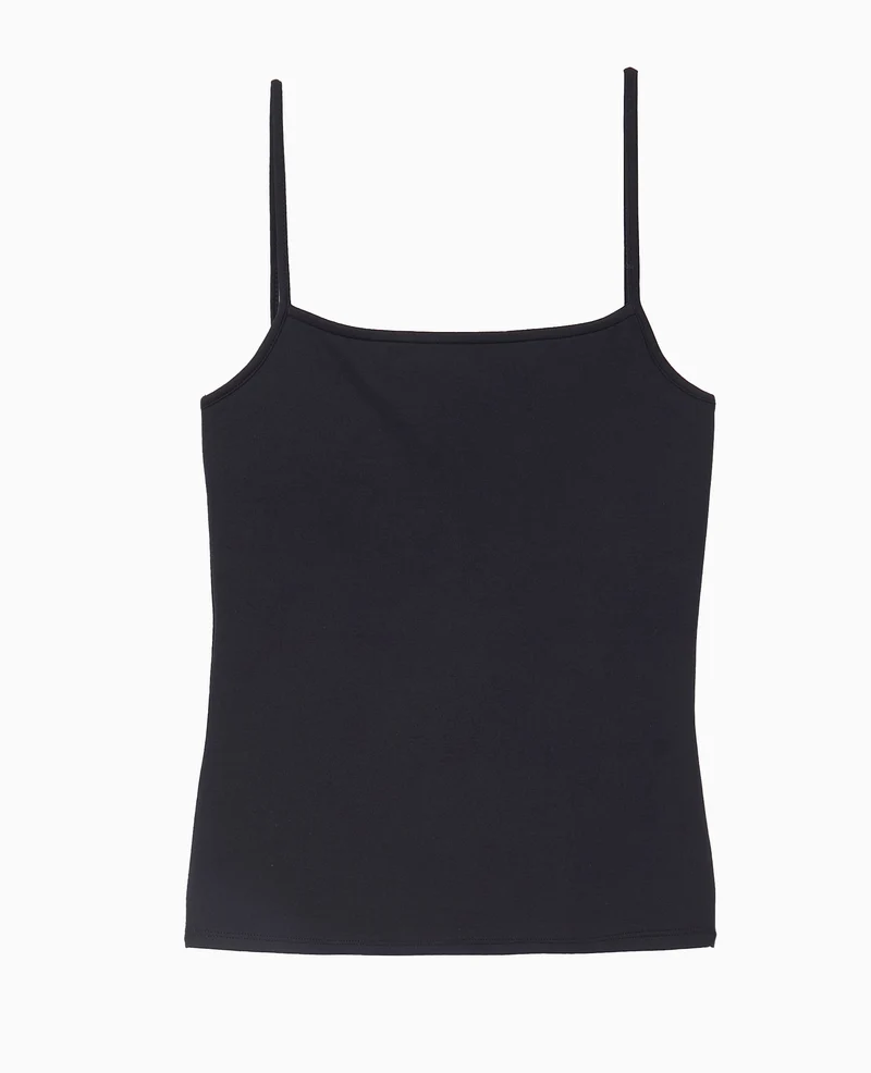 Débardeur maille extensible fines bretelles