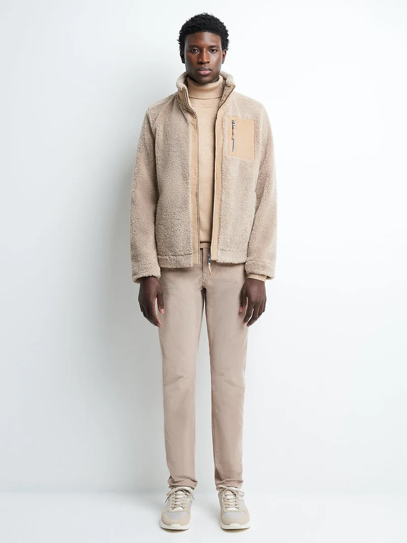 Pull col roulé en viscose certifiée