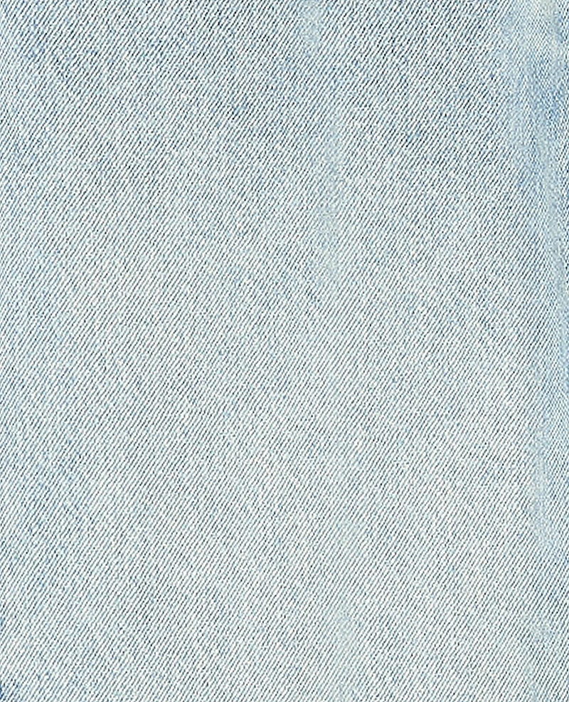 Jean droit taille haute