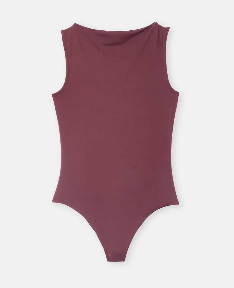 Body sans manches encolure bateau